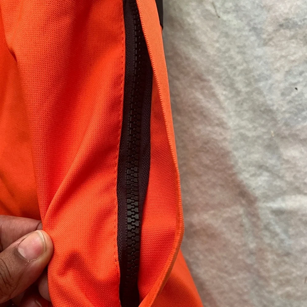 The North Face Men's Orange and Black Ski Shell Pants